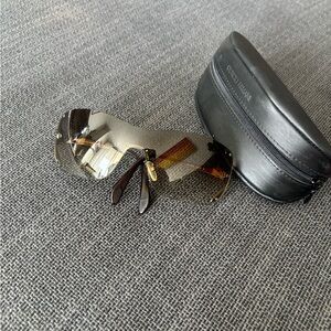 Giorgio Armani Brown Sunglasses with Black Case